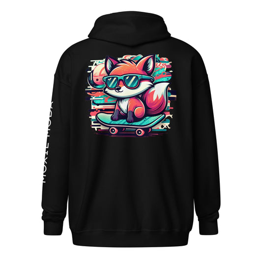 2|16 Foxie Moxie - Zip-Up Hoodie - MOXIE MODA