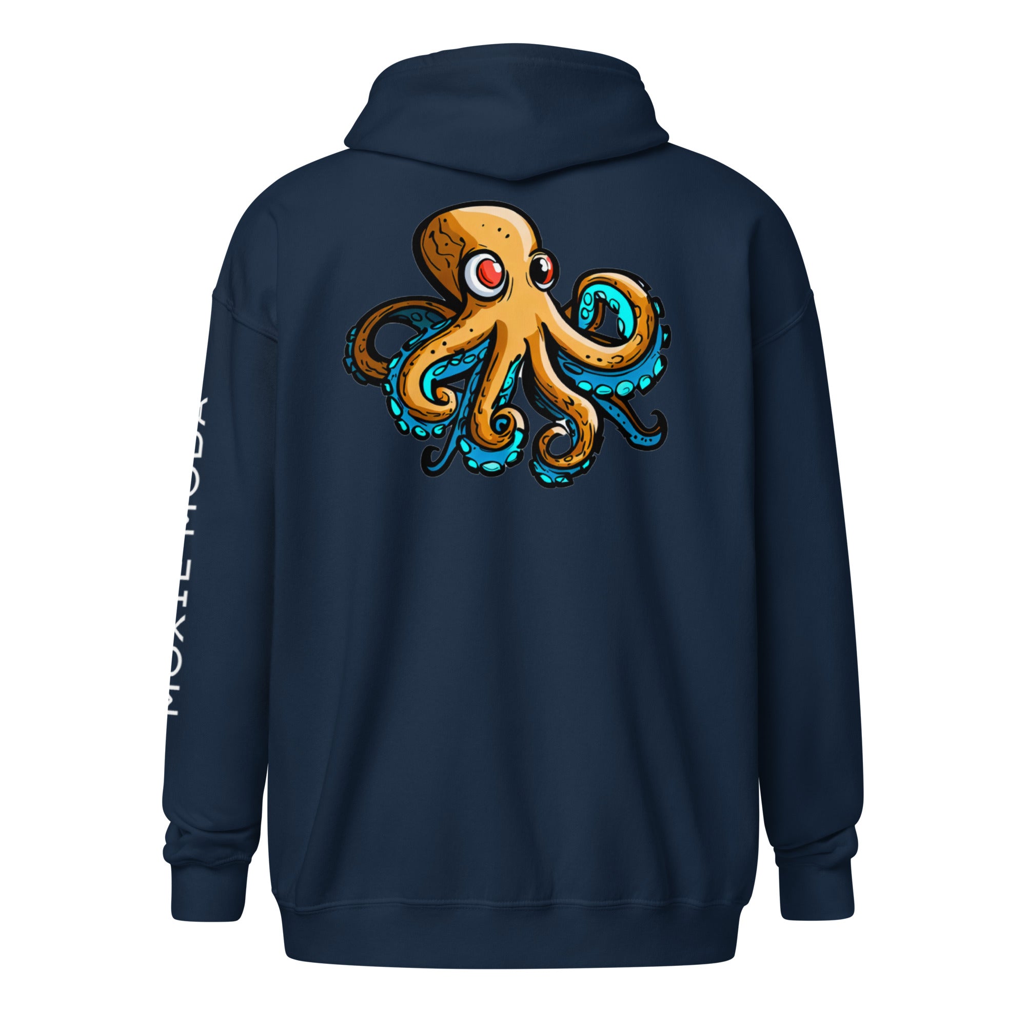 1 14 Moxie Octopus Zip Up Hoodie MOXIE MODA