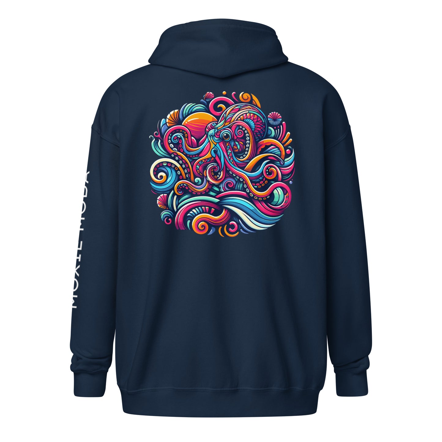 2|14 Under the Sea - Zip-Up Hoodie - MOXIE MODA