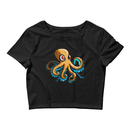 1|14 Moxie Octopus - Crop Top - MOXIE MODA