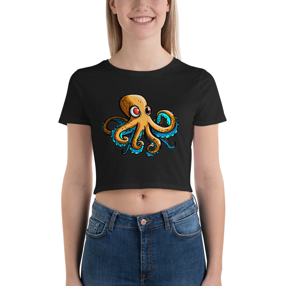 1|14 Moxie Octopus - Crop Top - MOXIE MODA