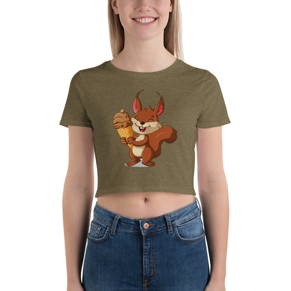 1|5 The Other Happy Squirrel - Crop Top - MOXIE MODA