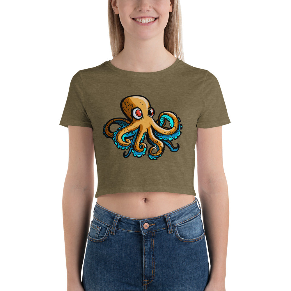 1|14 Moxie Octopus - Crop Top - MOXIE MODA