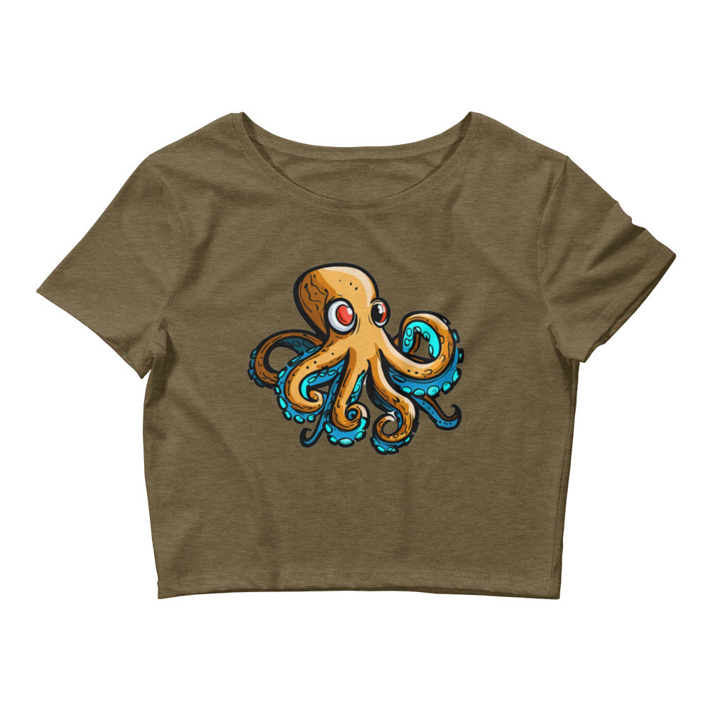 1|14 Moxie Octopus - Crop Top - MOXIE MODA