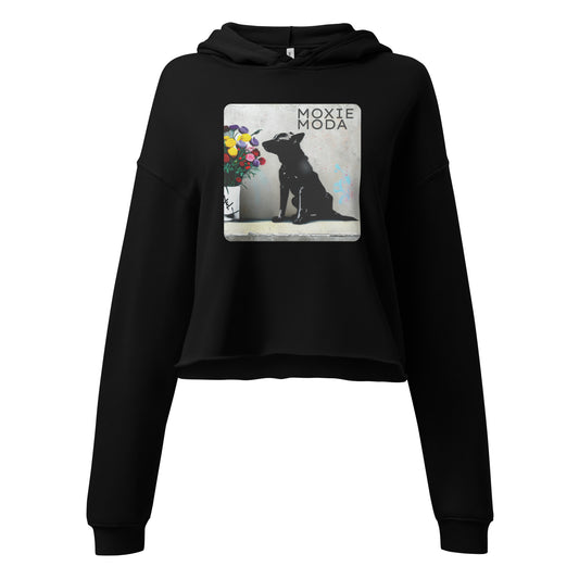 1|26 Mini the Moxie Dog - Cropped Hoodie - MOXIE MODA